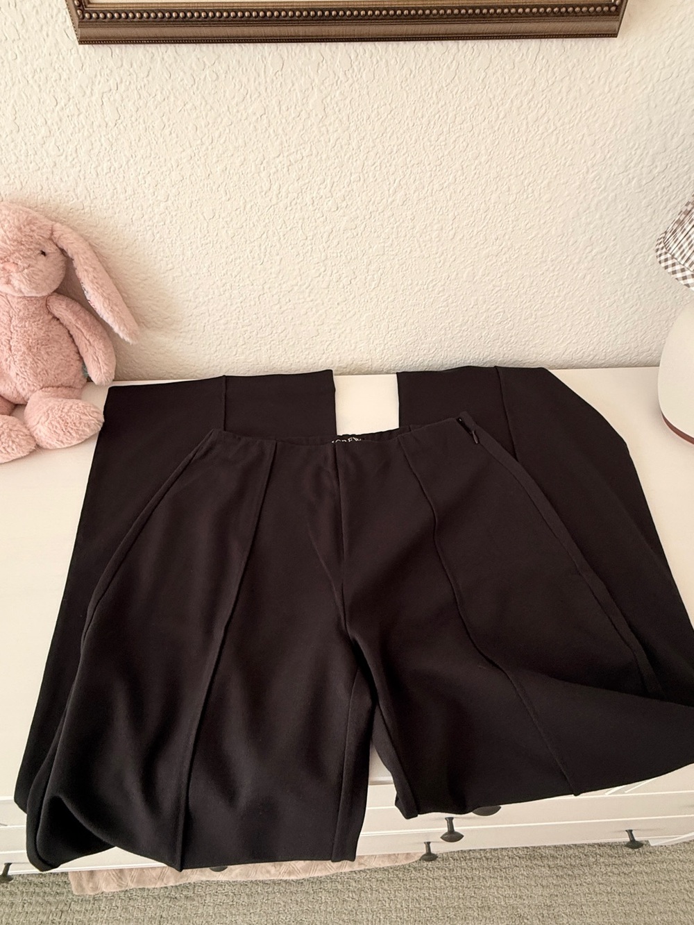 J.Crew Black Wide-Leg Pants - Picture 7 of 7